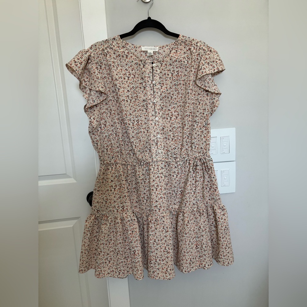 Treasure & Bond Floral Tiered Dress